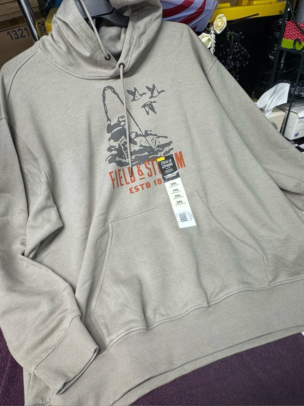 Field $ Stream Hoodie 3XL. MWT